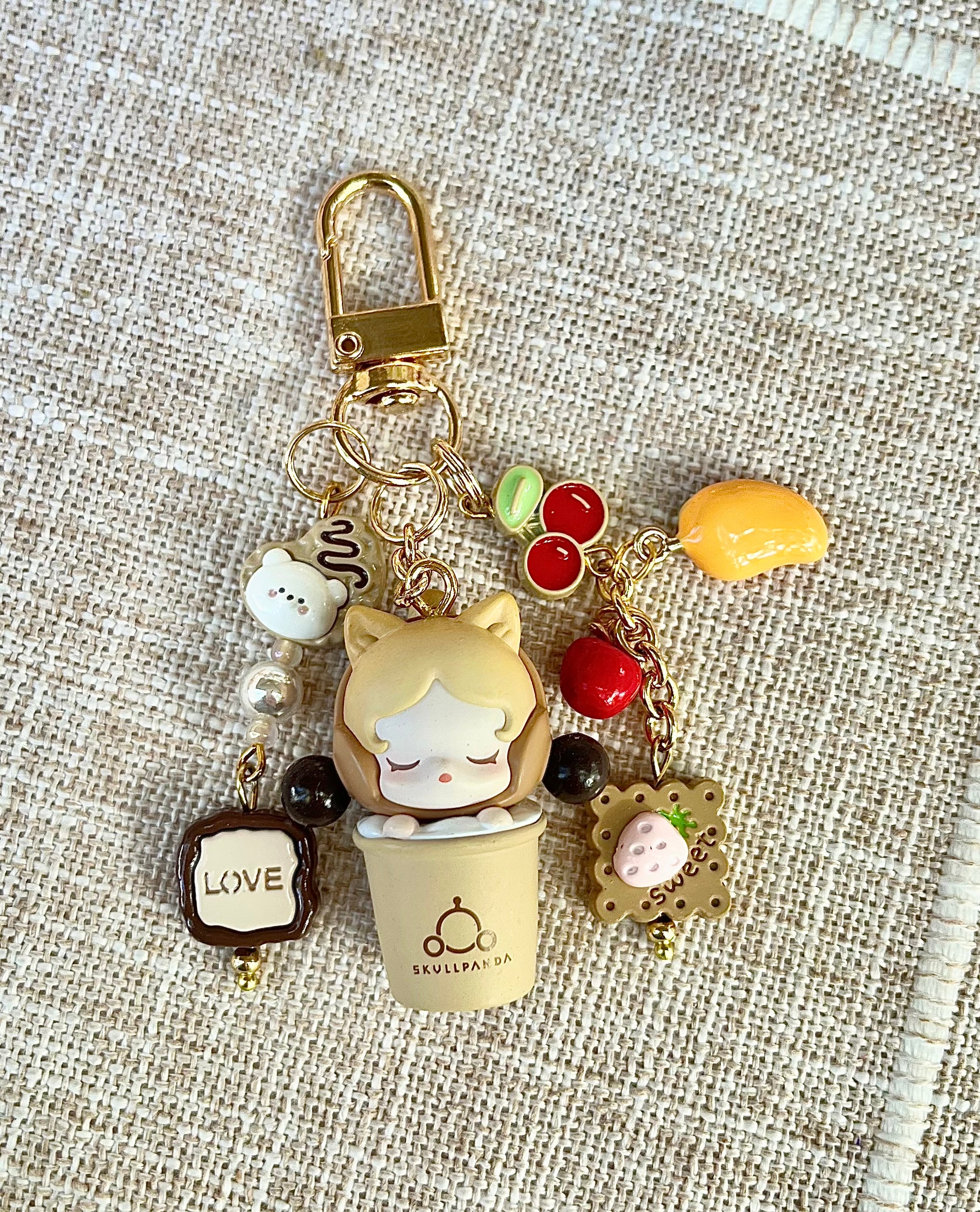 Pop Mart Pop Bean Keychain - Handmade | Unique