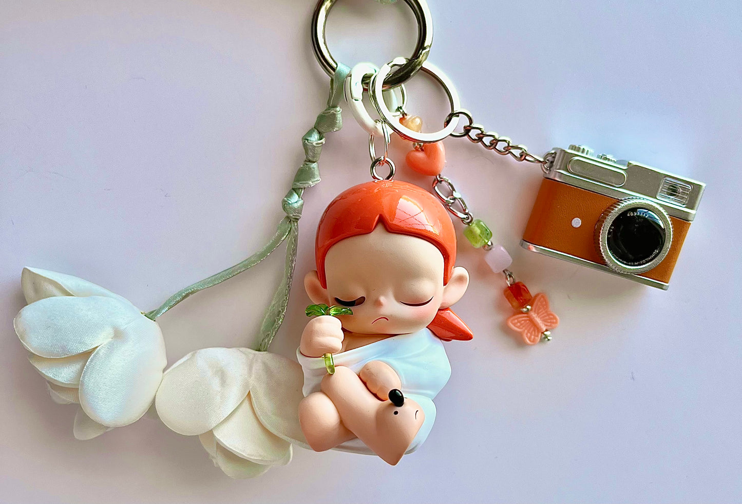 ZSIGA (Spring/Summer Collection) Art Toy Bag Charm / Keychain - Handmade - One of a kind