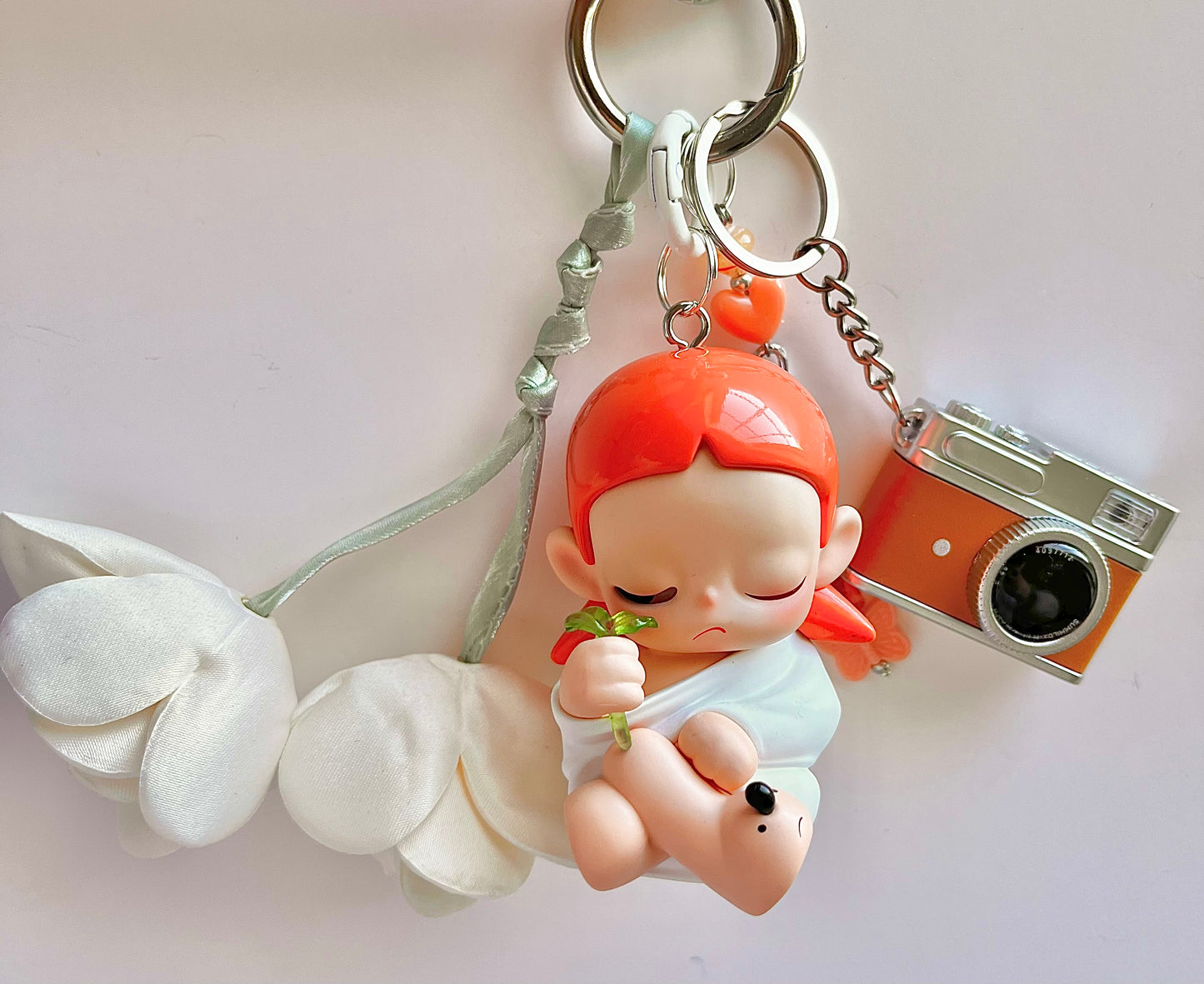 ZSIGA (Spring/Summer Collection) Art Toy Bag Charm / Keychain - Handmade - One of a kind