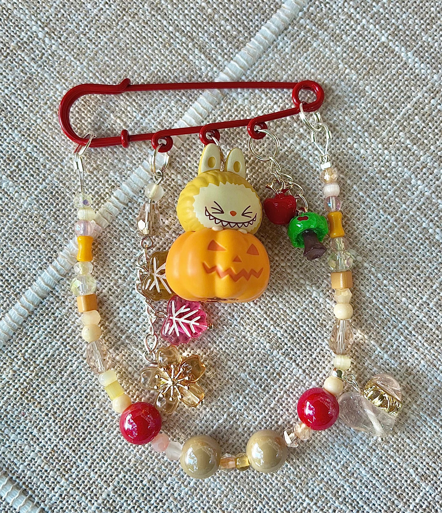 Pop Mart Pop Bean Keychain - Labubu, Crybaby, Skullpanda, Zsiga, Molly, Dimoo - Handmade