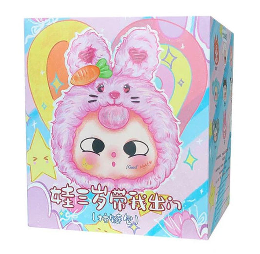 Baby Three Vinyl Face Plush Zipper Bag Blind Box - Take Me Out Series