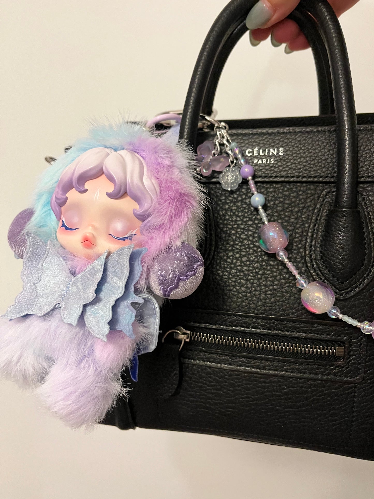 SKULLPANDA - L'Impressionnisme Series Keychain - One of a Kind