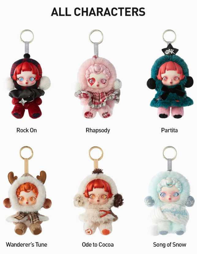 SKULLPANDA - Winter Symphony Series Plush CONFIRMED Box