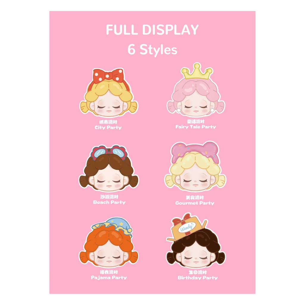 Wendy There's a Party Zippered Pouch Pendant Confirmed Box