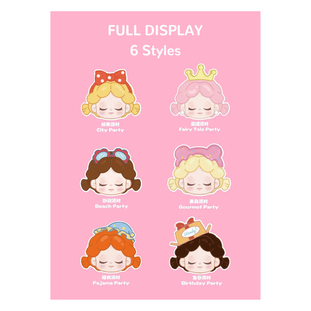 Wendy There's a Party Zippered Pouch Pendant Confirmed Box