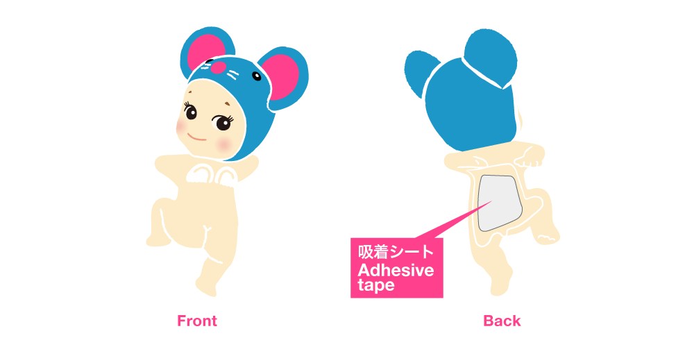 Sonny Angel HIPPERS Mini Decorative Figure Blind Box - Looking Back Series